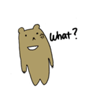 Kawaii Bears(Only English)（個別スタンプ：32）