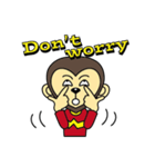 Amigo Monkey  (English version)（個別スタンプ：8）