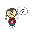 Amigo Monkey  (English version)（個別スタンプ：31）