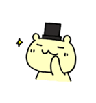 シルクハットベアーくま吉（個別スタンプ：11）