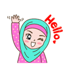 Hijab Girl（個別スタンプ：1）