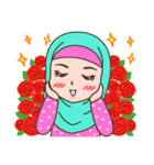 Hijab Girl（個別スタンプ：2）