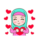 Hijab Girl（個別スタンプ：3）