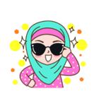 Hijab Girl（個別スタンプ：7）