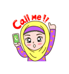 Hijab Girl（個別スタンプ：12）