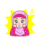 Hijab Girl（個別スタンプ：19）