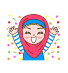 Hijab Girl（個別スタンプ：25）