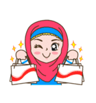 Hijab Girl（個別スタンプ：28）