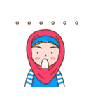 Hijab Girl（個別スタンプ：30）