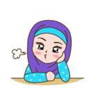 Hijab Girl（個別スタンプ：34）