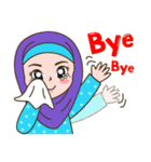 Hijab Girl（個別スタンプ：36）