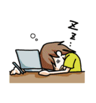 まんが描きライフ（個別スタンプ：9）