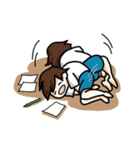 まんが描きライフ（個別スタンプ：12）