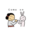 みこととうさぎ（個別スタンプ：5）