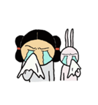 みこととうさぎ（個別スタンプ：26）