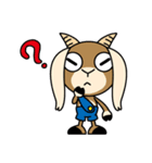 Nubia goat（個別スタンプ：7）