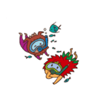 キージとムーナ（個別スタンプ：9）