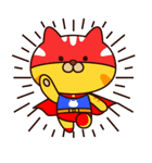 にゃんとマン（個別スタンプ：16）