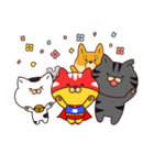 にゃんとマン（個別スタンプ：19）