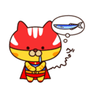 にゃんとマン（個別スタンプ：21）