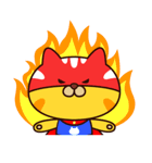 にゃんとマン（個別スタンプ：36）