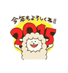ひつじの冬から春（個別スタンプ：10）