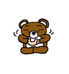 bear in forest（個別スタンプ：19）