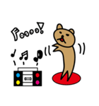 おしゃべり熊のポポ（個別スタンプ：2）