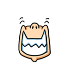 a mouth man（個別スタンプ：12）