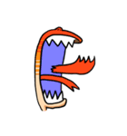 a mouth man（個別スタンプ：13）