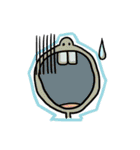 a mouth man（個別スタンプ：17）