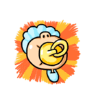 a mouth man（個別スタンプ：37）