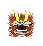 a mouth man（個別スタンプ：38）