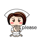 Nan is a nurse Part.2 (Eng.)（個別スタンプ：36）