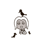 クロイヤー星人（個別スタンプ：34）