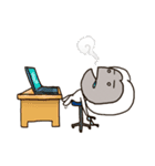 クロイヤー星人（個別スタンプ：38）