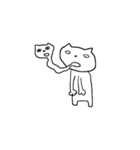 らくがきねこ（個別スタンプ：5）