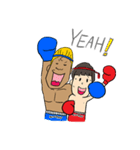 i-Pap Vs i-Pood (Muay Thai Fighting！！)（個別スタンプ：13）