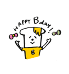 みつぱんくんとぺこくま（個別スタンプ：6）