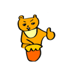 みつぱんくんとぺこくま（個別スタンプ：10）