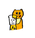みつぱんくんとぺこくま（個別スタンプ：33）