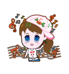 Cute Carrot Girl（個別スタンプ：36）