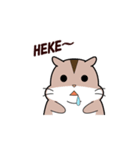 Hekeke no Hamnosuke<English ver.>（個別スタンプ：1）