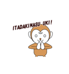 Hekeke no Hamnosuke<English ver.>（個別スタンプ：22）