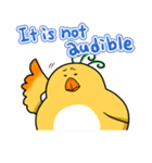 ハナウサギとホウオウタ(英語Ver)（個別スタンプ：29）