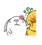 ハナウサギとホウオウタ(英語Ver)（個別スタンプ：36）
