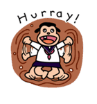 Ugly and cute student (English ver.)（個別スタンプ：11）