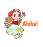 フラガール！in Hawaii（個別スタンプ：4）