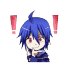Everyday,not human boy and a human girl（個別スタンプ：11）