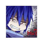 Everyday,not human boy and a human girl（個別スタンプ：31）